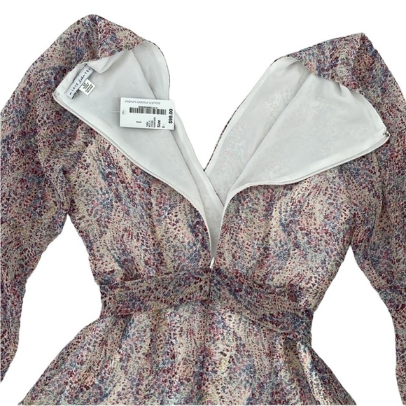 A Love Like You South Moon Under Floral Ruffle Waist Tie Long Sleeve Dress - Picture 15 of 15